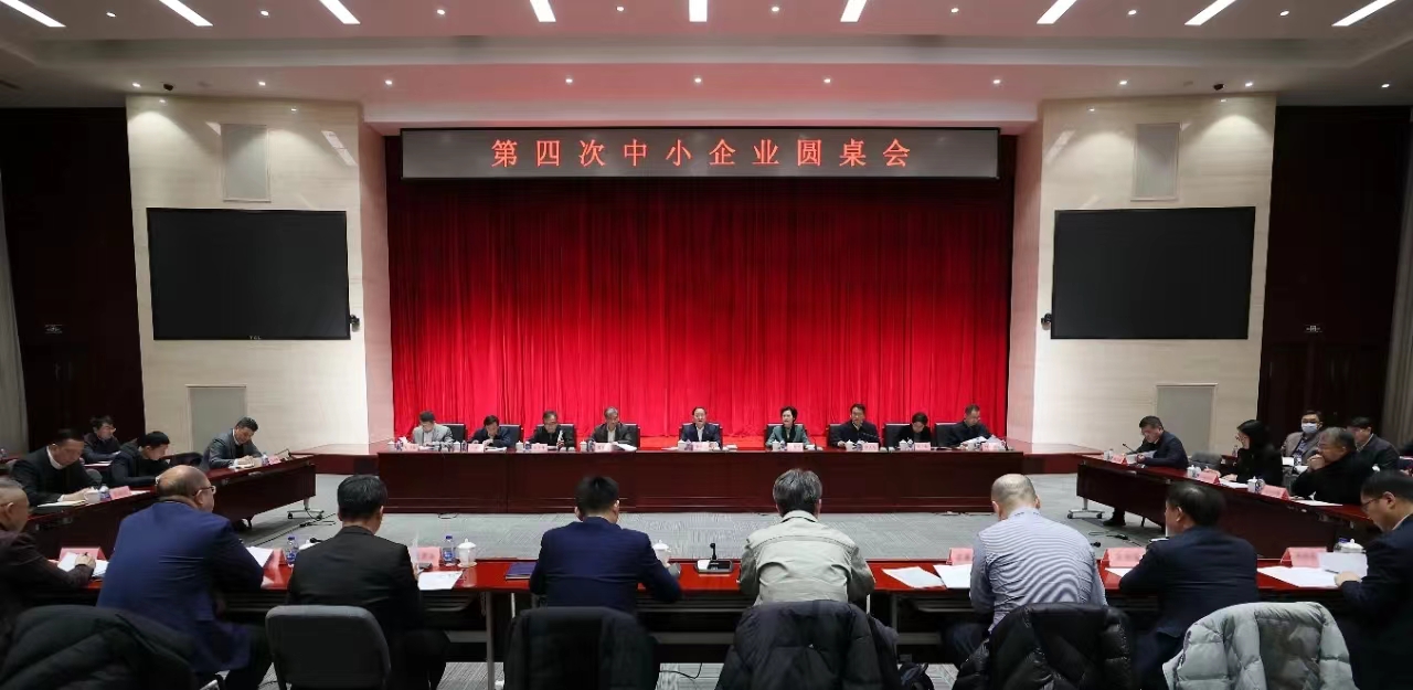 公司参加工业和信息化部第四次中小企业圆桌会议并作交流发言